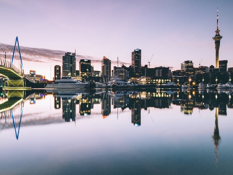 New Zealand cityscape