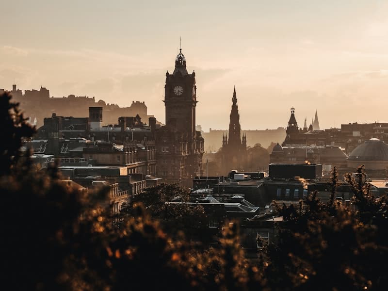 Scotland cityscape