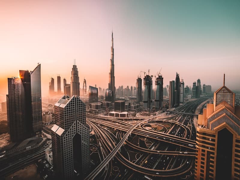 United Arab Emirates cityscape